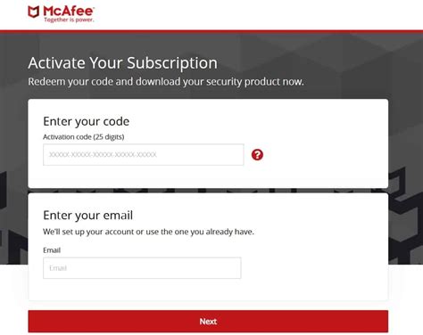 antivirus activation code|Activate your McAfee Product Subscription .